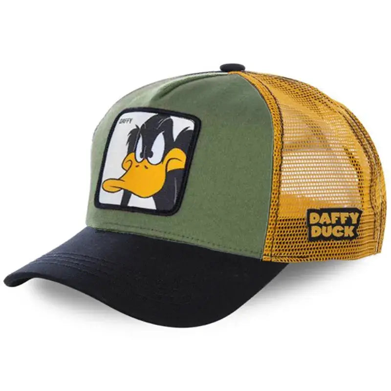 Unisex Anime Cartoon Patch Baseball Cap High Quality Trucker Hat Men Women Sun Shield