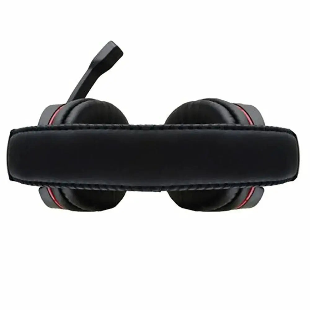 Gaming headset with mic, black wired 3.5mm for PS4/PC