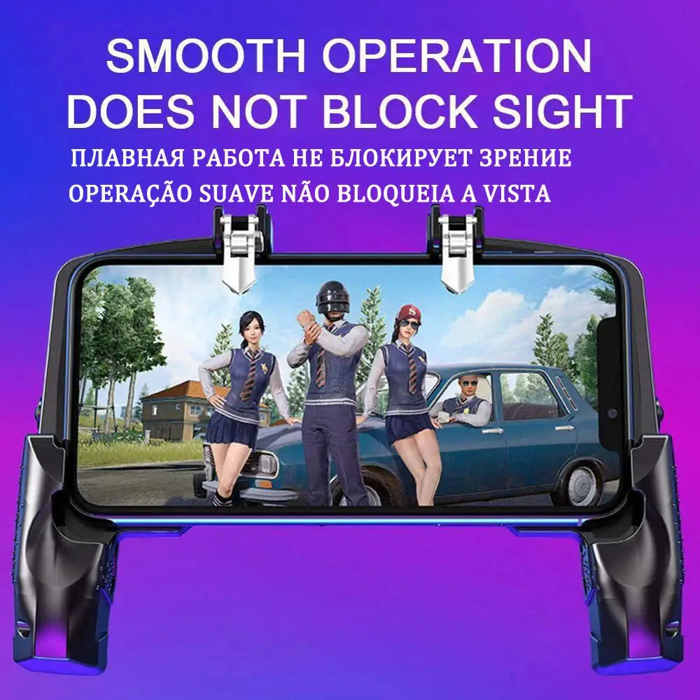 PUBG Controller Gamepad For Mobile Phones Android iPhone With Trigger For Free Fire And Other FPS Games