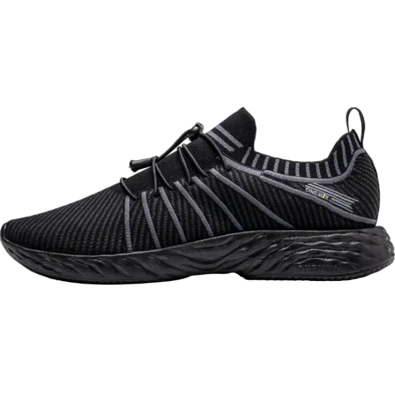 ONEMIX waterproof black mesh upper men's running shoes by Simples Market