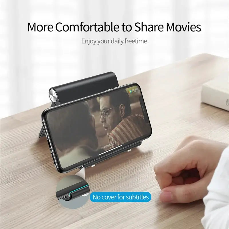 Phone Holder Stand For Smartphones And Tablets Universal Desk Stand For iPhone 14 13 And More Portable Mobile Holder