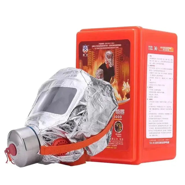Fire Emergency Escape Safety Mask 30 Minutes Protection Respirator For Smoke And Dust Home And Work