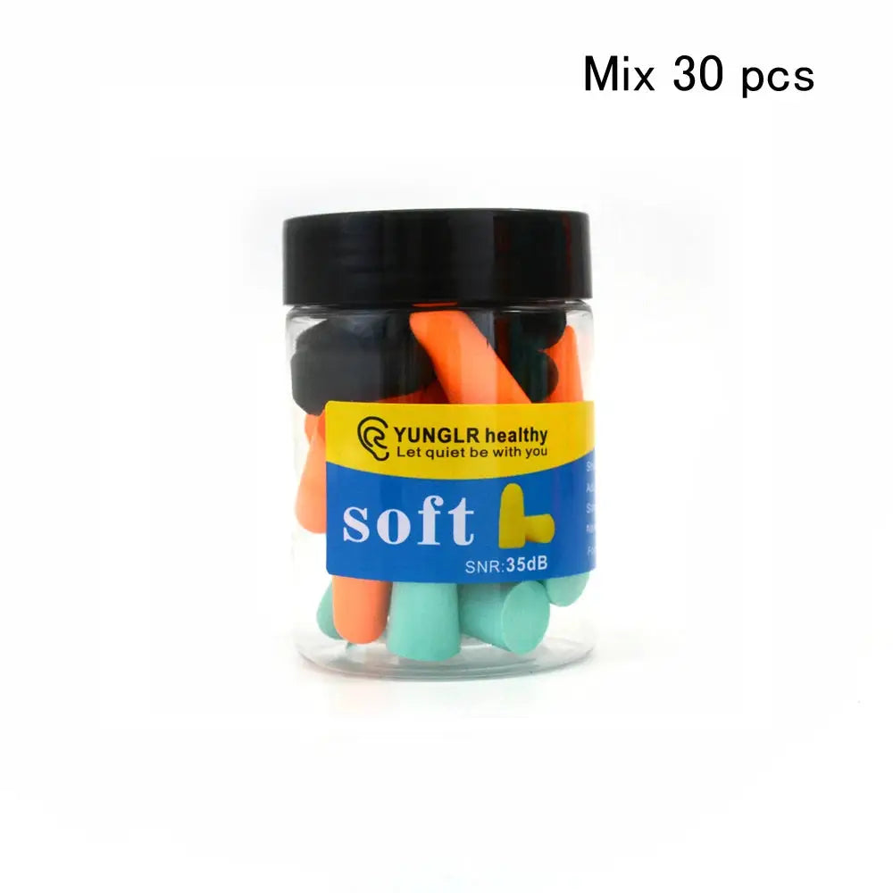 Foam Ear Plugs For Noise Reduction Sleep Work And Music Ear Protection High Comfort And Insulation