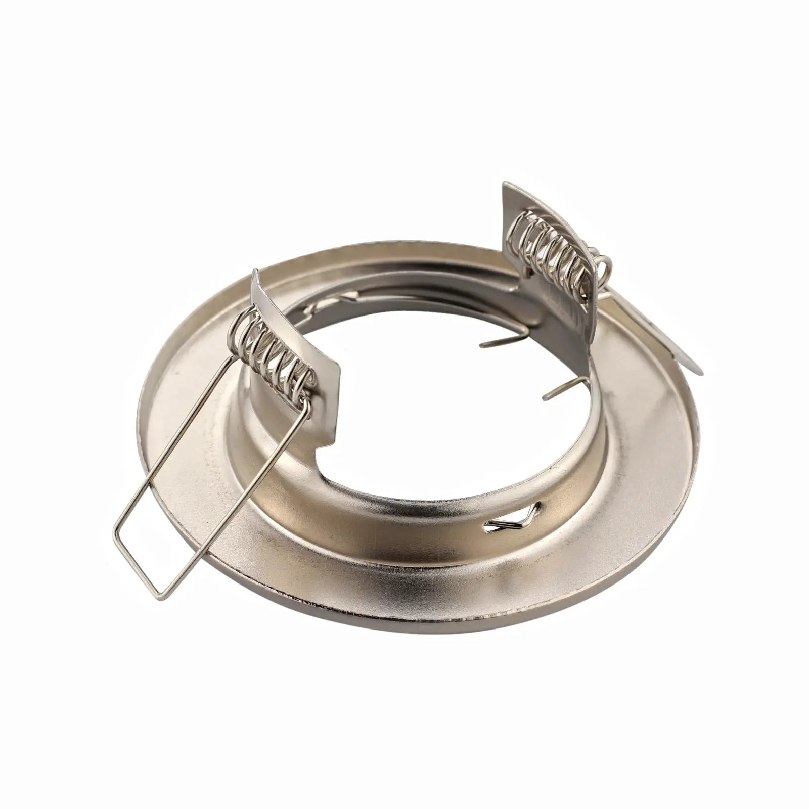 Recessed downlight frame by Simples Market, metal ceiling fixture with spring clips for GU10/MR16