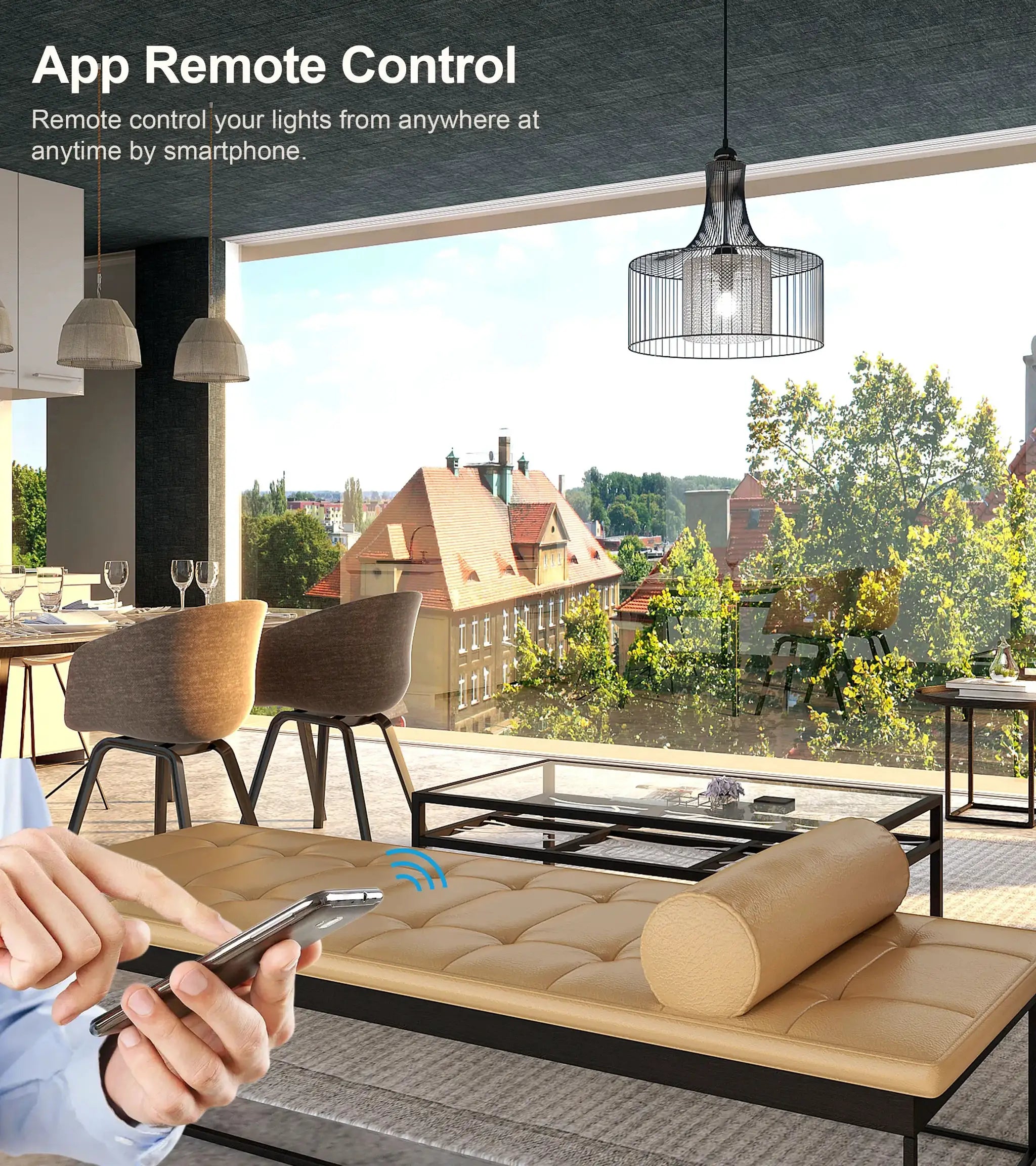 Tuya Wifi Smart Switch Module by Simples Market; supports 2-way control, app remote, 100–240V, works with Alexa/Google