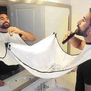 ShaveGuard Pro Shaving Apron Beard Catcher Cape For Men Mess Free Hair And Beard Cleanup