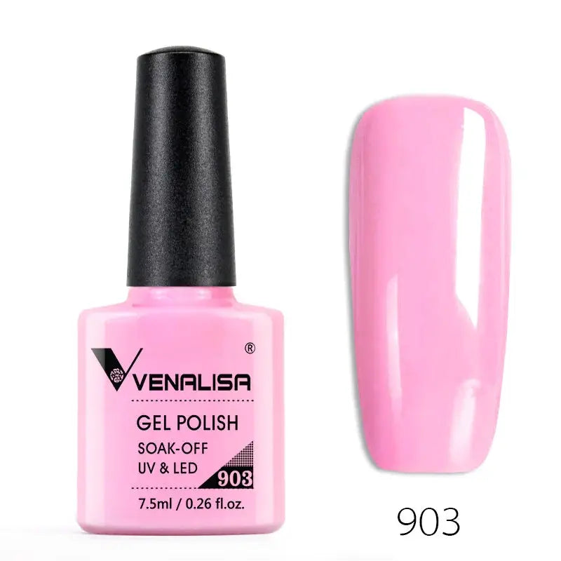 Venalisa Nail Gel Polish Set 60 Colors TPO Free HEMA Free Odorless Soak Off UV LED Curing