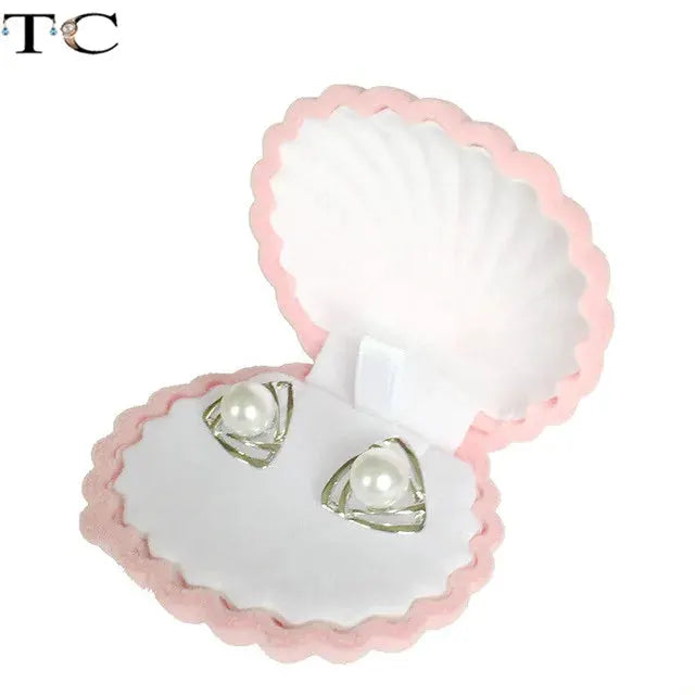 Creative Velvet Jewelry Box Mini Ring Box for Earrings and Rings Storage Display Gift Case