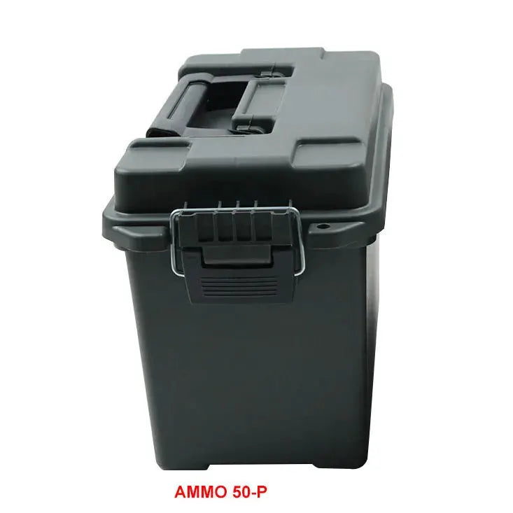 Plastic Ammo Box Safe Storage For Ammunition Hunting Survival Gear Multipurpose Lightweight High Strength Case
