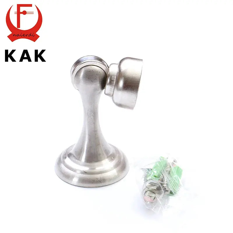 KAK combination cabinet lock in silver zinc alloy with mounting screws