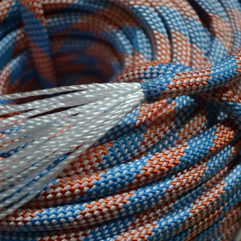 Desert And Fox Climbing Rope Outdoor Emergency Rope 9mm Diameter 10m 20m 30m 50m Wear Resistant High Strength Hiking