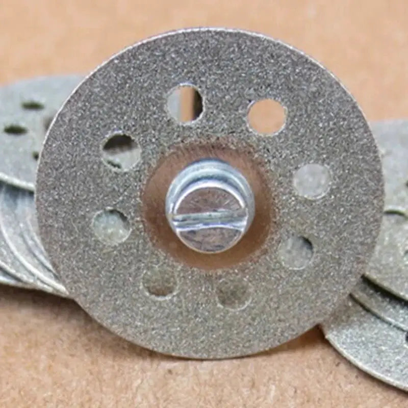 Five 22mm Diamond Grinding Wheels For Dremel Rotary Tools Cutting Discs Abrasive Set Of 5