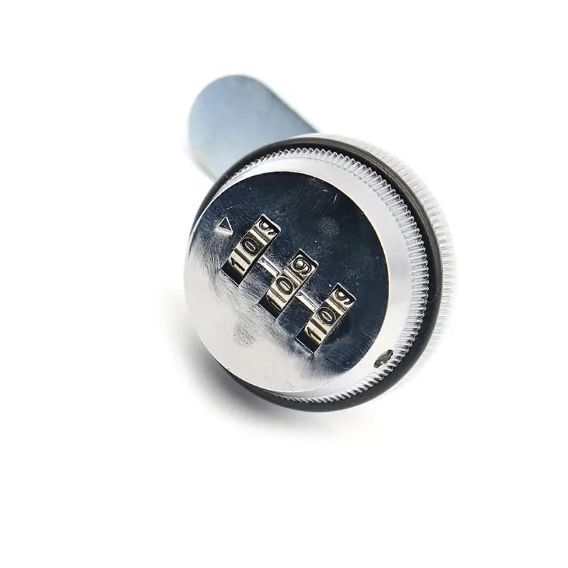 KAK Combination Cabinet Lock Simples Market, silver zinc alloy 4-dial cam lock for cabinets