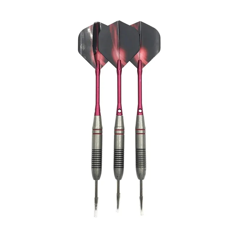 3Pcs Stainless Steel Tip Darts 24g Professional Hard Darts Set with Aluminum Alloy Shafts and Durable Barrels