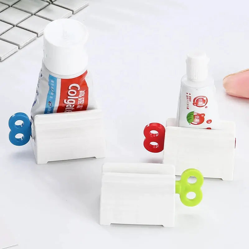 Toothpaste Squeezer Device Multifunctional Dispenser For Toothpaste Tubes And Facial Cleansers