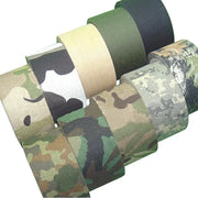 Simples Market camouflage tape set; waterproof self-adhesive 5m rolls in woodland, desert, and digital camo patterns.