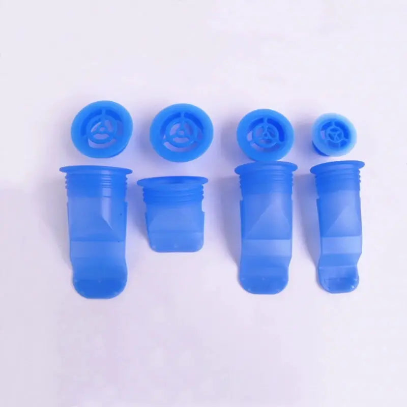 Simples Market blue silicone odor-resistant floor drain caps (5 pcs) for kitchen/bathroom