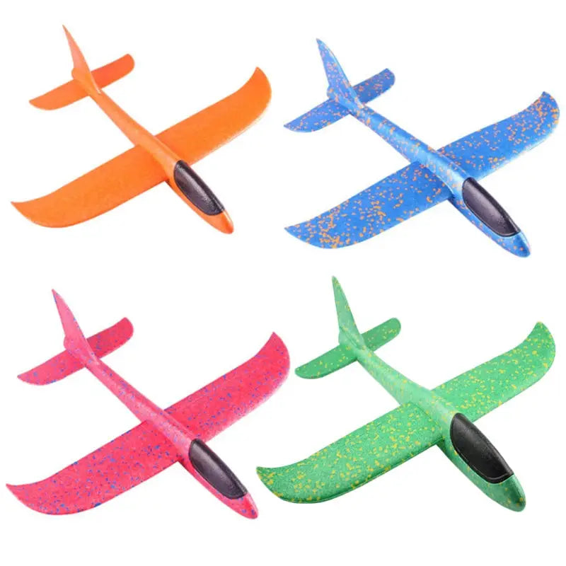 49CM Hand Throw Glider Plane Foam EPP Free Fly Breakout Aircraft For Outdoor Fun Party Game Gift For Kids