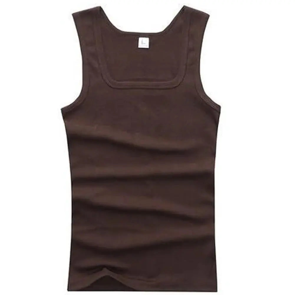 Plus Size Men's Tank Tops Sleeveless Vest For Fitness And Bodybuilding Black White Gray Singlets Casual Wear