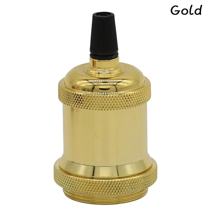 Simples Market gold aluminum pendant lamp socket for E27 90–265V