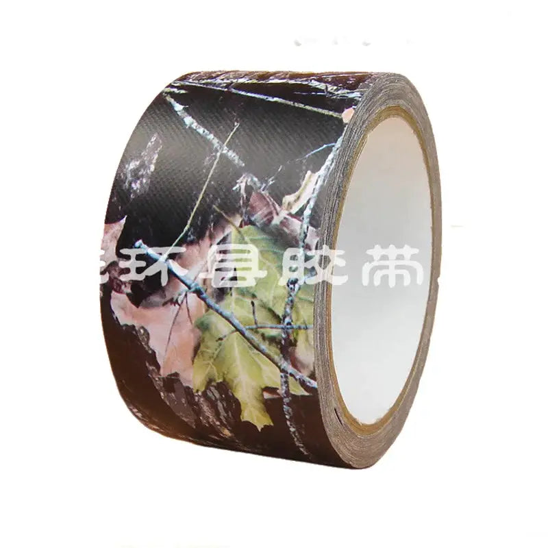 Simples Market camouflage tape roll with leaf camo pattern; outdoor, waterproof, self-adhesive, 5m x 0.05m