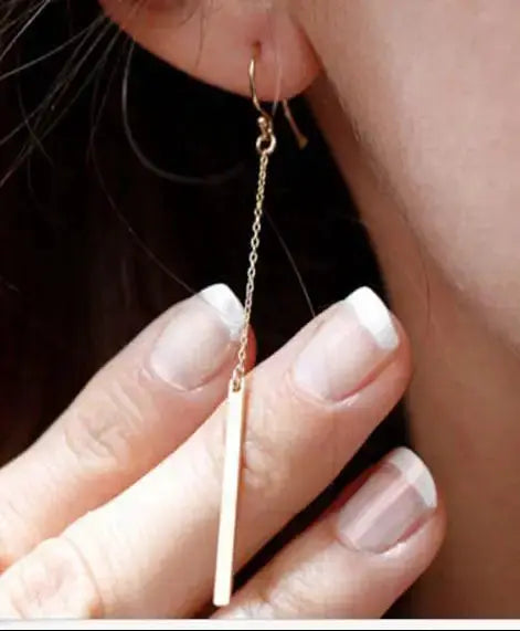 Pearl Drop Earrings For Women And Girls Simple Elegant Water Drop Jewelry Crystal Accents