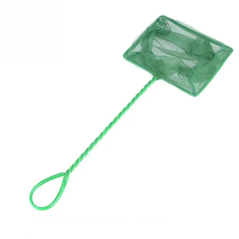 Portable Long Handle Aquarium Landing Net For Fish Tank Debris Removal And Shrimp Catching