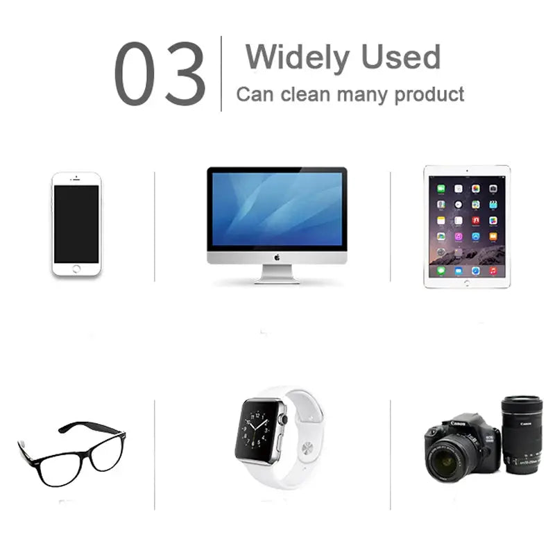 5 Pack Microfiber Glasses Cleaning Cloths For Lenses Screens And Phone Displays Gentle Scratch Free Cleaning Wipes