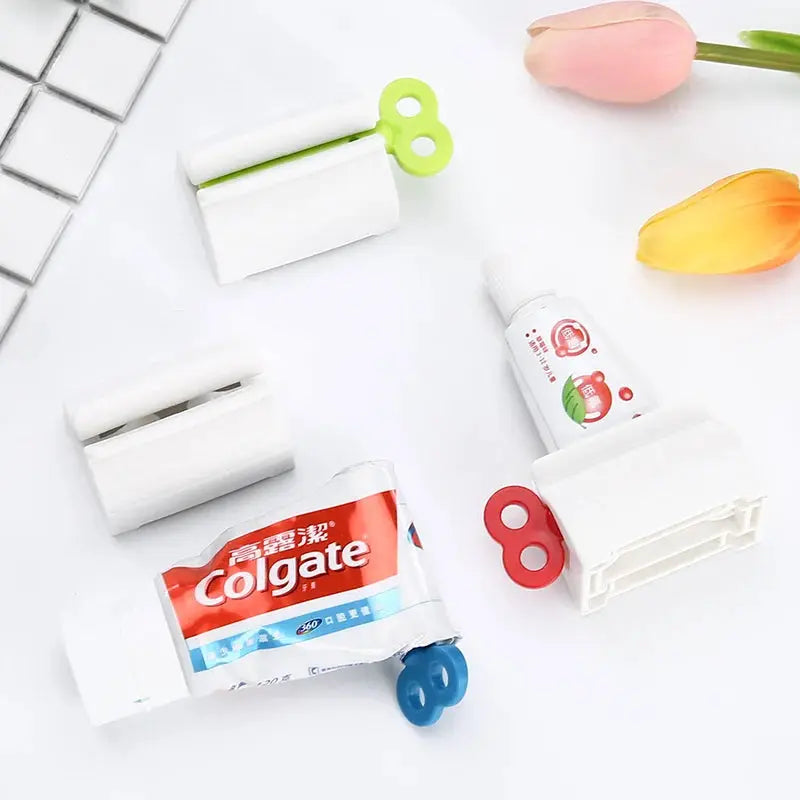 Toothpaste Squeezer Device Multifunctional Dispenser For Toothpaste Tubes And Facial Cleansers