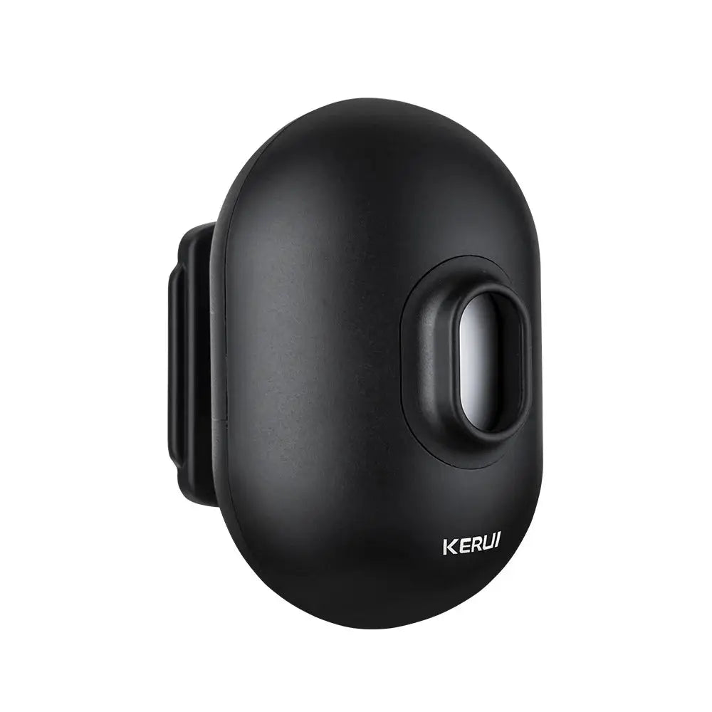 KERUI DW9 outdoor PIR motion sensor, black plastic housing
