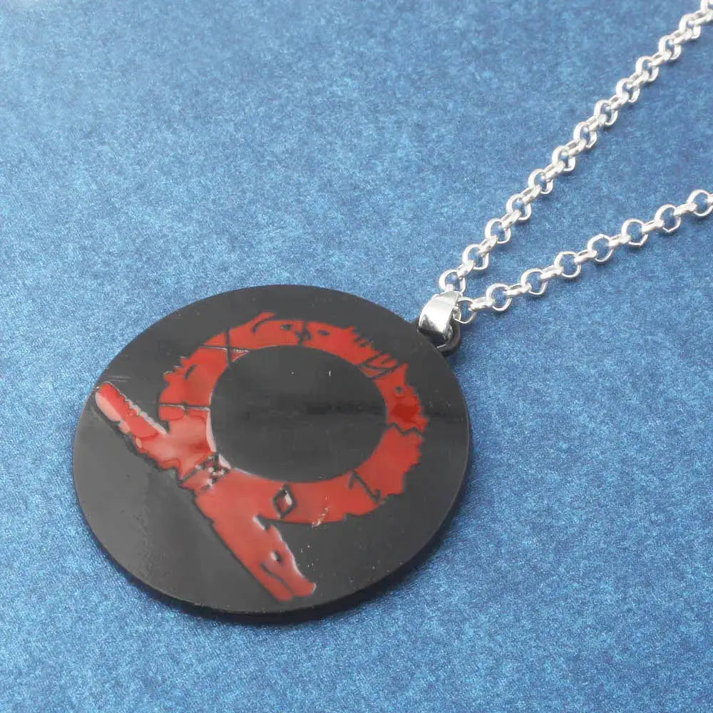 God Of War Kratos Sword Keychain Pendant Zinc Alloy Antique Silver Finish For Keys Backpacks And Bags