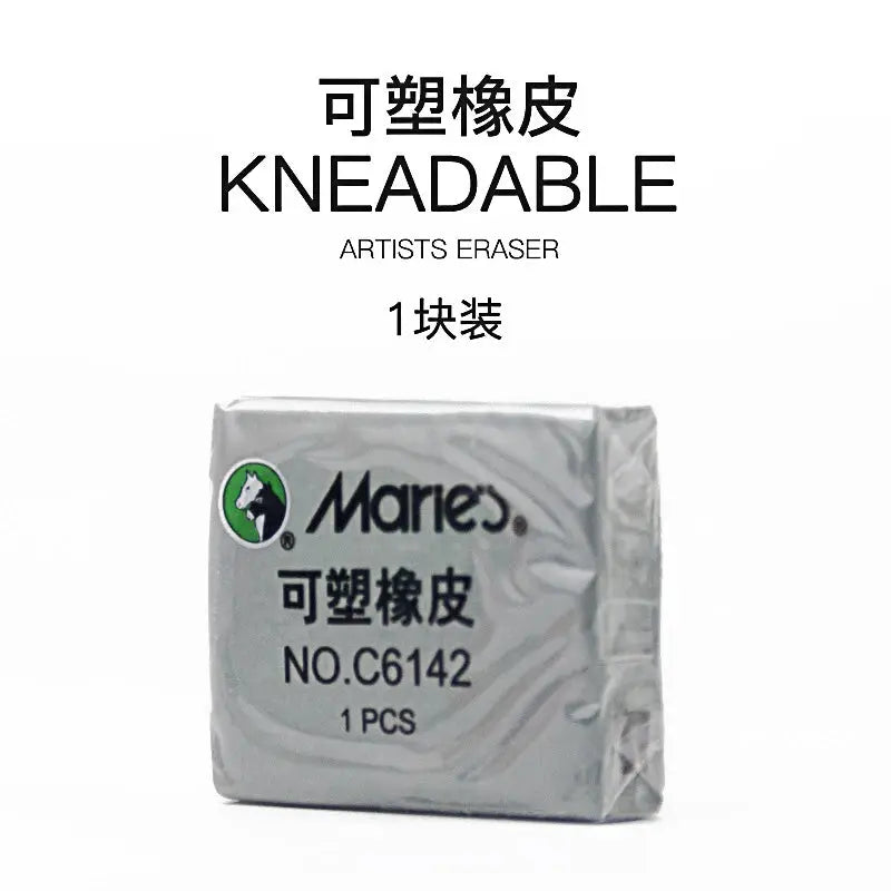 Marie's kneadable eraser, gray plasticity eraser in 1-piece branded packaging NO.C6142