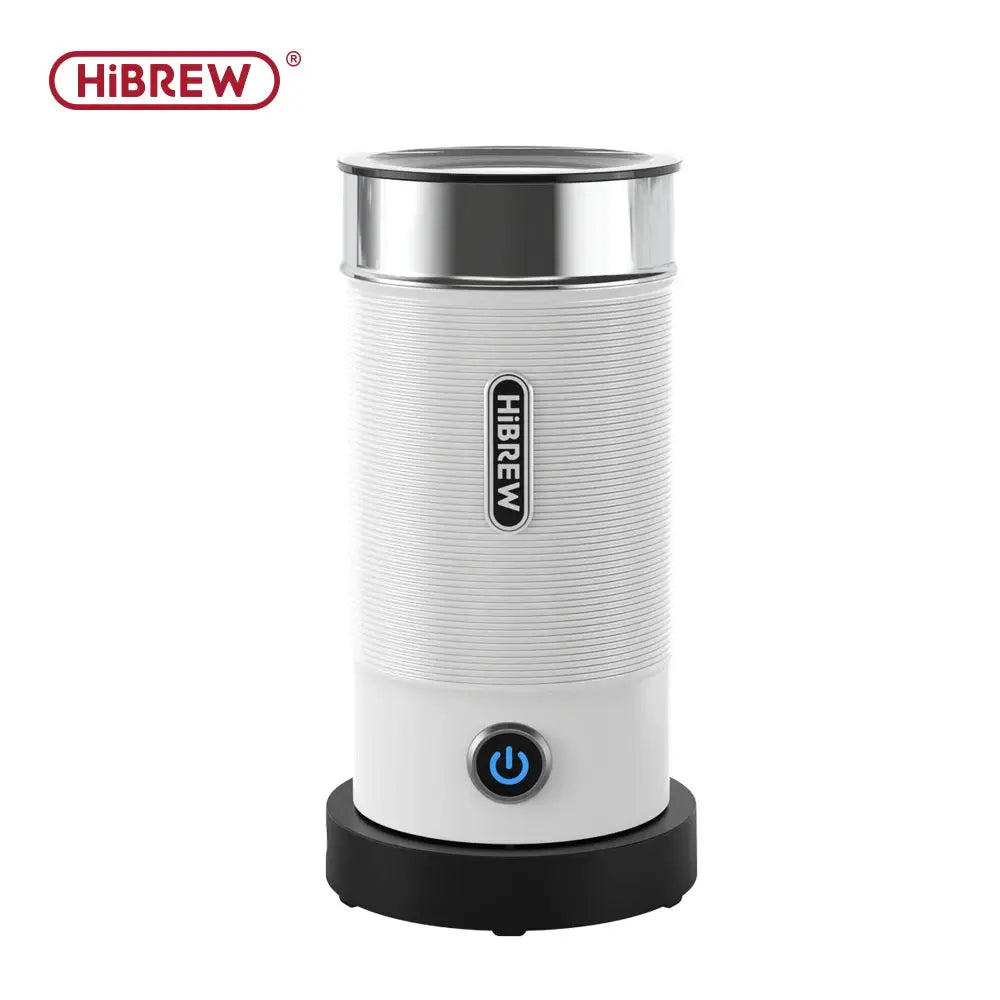 HiBREW Milk Frother And Chocolate Mixer For Cold And Hot Latte Cappuccino With Fully Automatic Milk Warmer M1A Touch