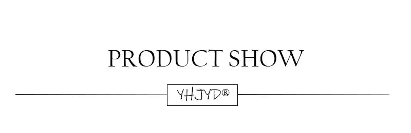 Product show banner featuring the YHJYD logo centered between lines.