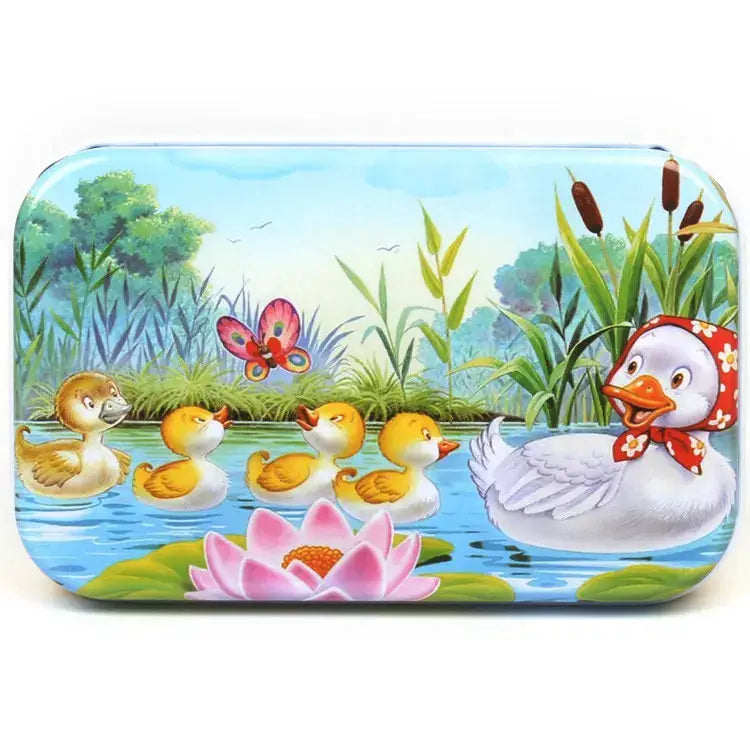 Wooden Puzzle Toys 60 Pieces For Children Cartoon Vehicles And Animals Educational Baby Learning Gift