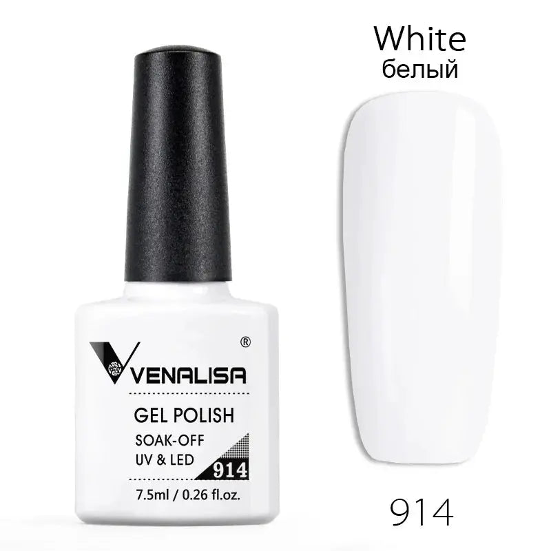 Venalisa Nail Gel Polish Set 60 Colors TPO Free HEMA Free Odorless Soak Off UV LED Curing