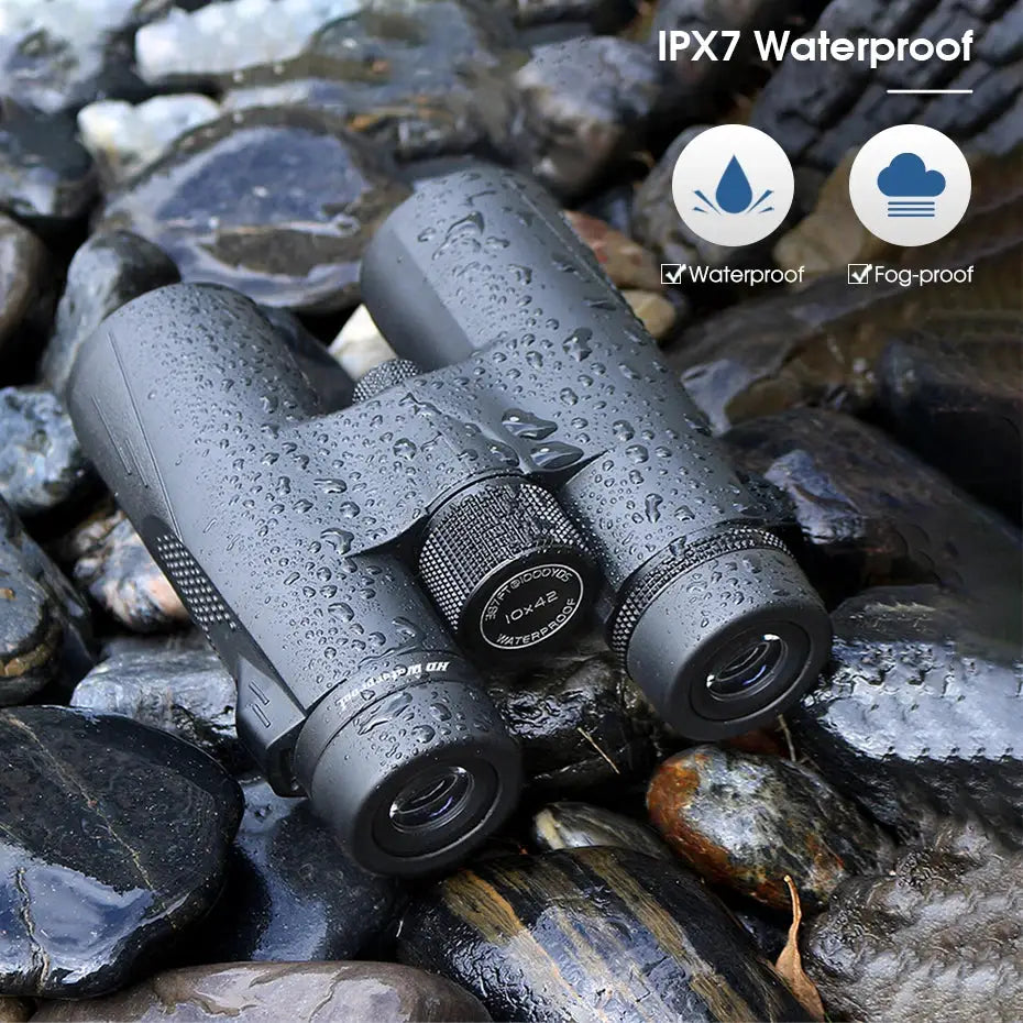 SVBONY bird-watching binoculars, black, IPX7 waterproof
