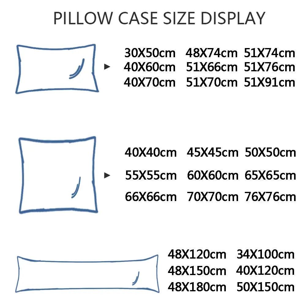 Simples Market smooth waterproof pillow cover with zipper, pillow case protector in multiple sizes (1PC)