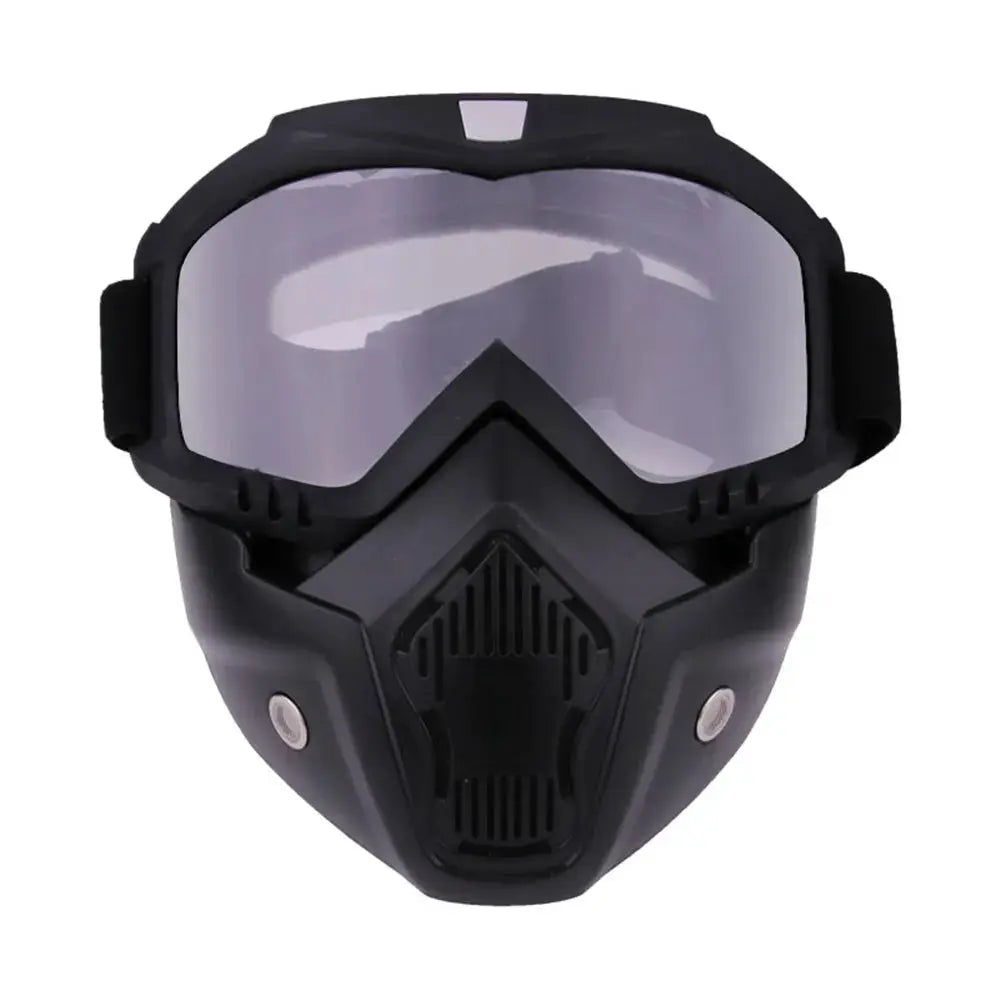 MotoShield Dustproof Motocross Goggles Full Face Protective Gear For Off Road Riding Adjustable And Breathable