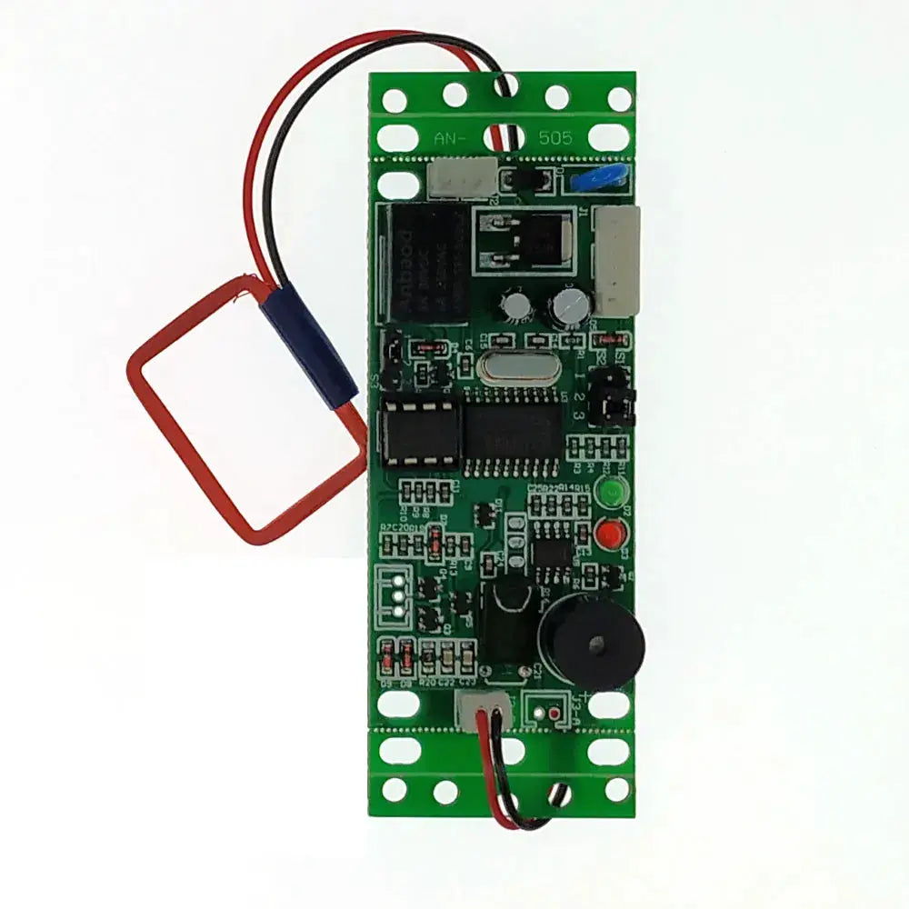 RFID two-way embedded door access control system with dual-sided reader on a green PCB, Simples Market