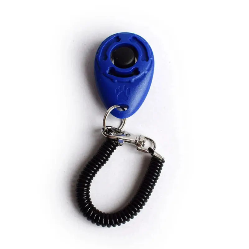 Dog Training Clicker For Dogs And Cats With Adjustable Wrist Strap Plastic Trainer Aid Sound Feedback