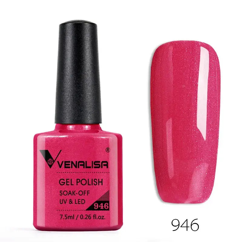 Venalisa Nail Gel Polish Set 60 Colors TPO Free HEMA Free Odorless Soak Off UV LED Curing