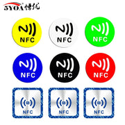 6 Pcs NFC Ntag213 Ntag215 Ntag216 Tags Sticker 13.56MHz Universal RFID Labels For Amiibo And More
