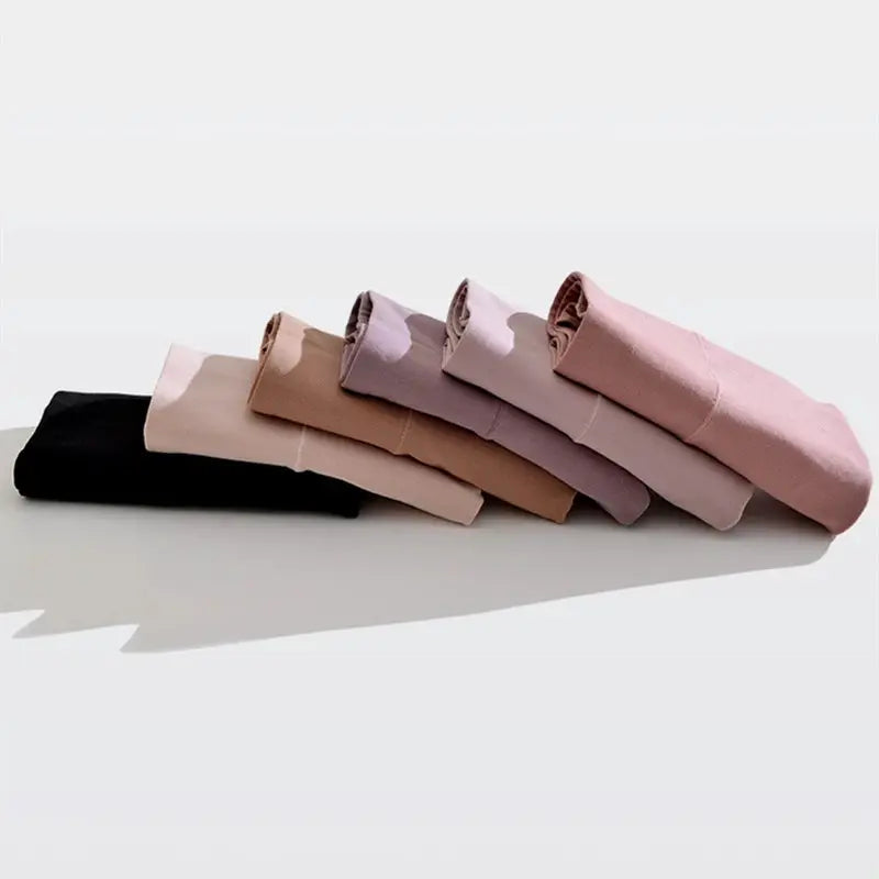 60S cotton high-rise panties for women by Simples Market in assorted pastel colors (7-pack)