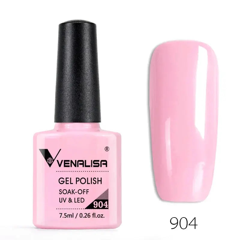 Venalisa Nail Gel Polish Set 60 Colors TPO Free HEMA Free Odorless Soak Off UV LED Curing