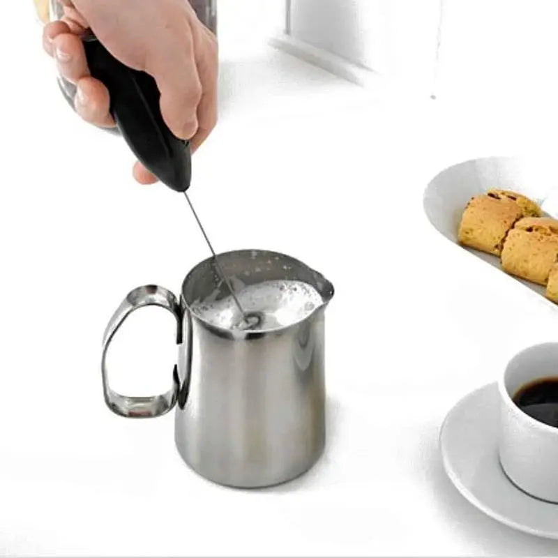 BALASHOV Wireless Milk Frother Coffee Whisk Mixer CE Certified Electric Blender Mini Egg Beater Cappuccino Maker