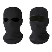 Simples Market black balaclava masks pair, full-face cover with eye openings