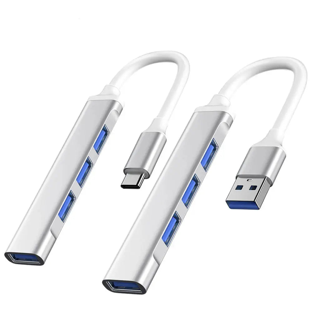 Ashiboogoole USB C Hub 4 Port Type C 3.1 OTG Multi Splitter Adapter For Xiaomi Lenovo MacBook Pro 13 15 Air Pro PC