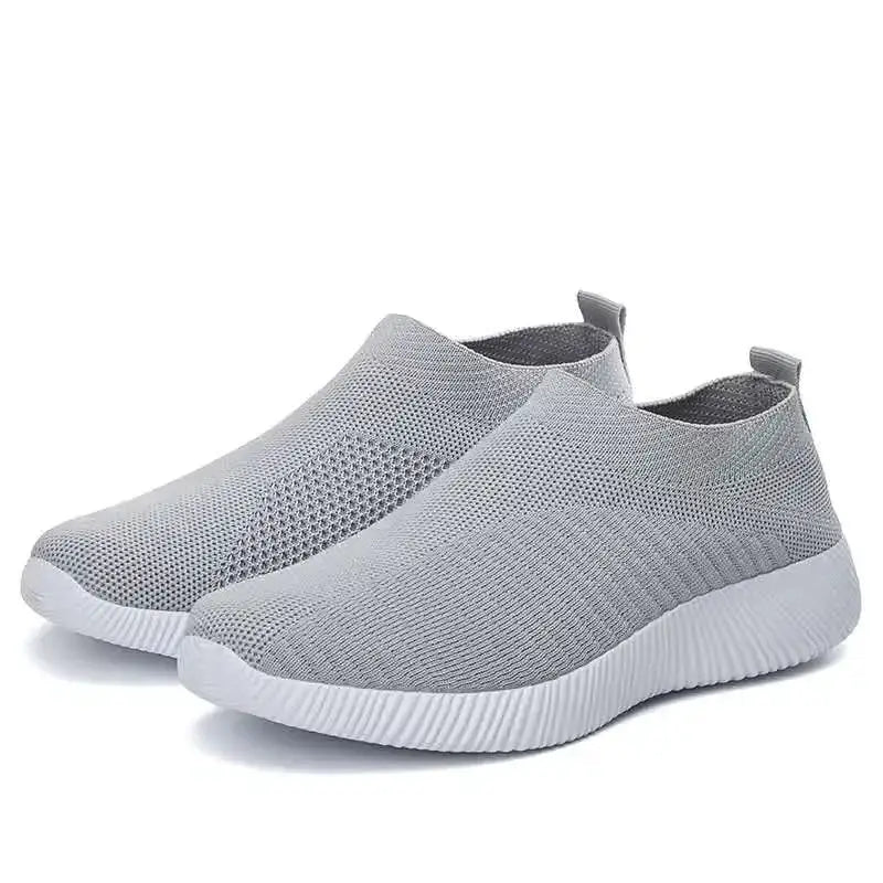 UrbanStride Women Plus Size 42 Vulcanized Slip On Sneakers Lightweight Breathable Comfort For Everyday Walking