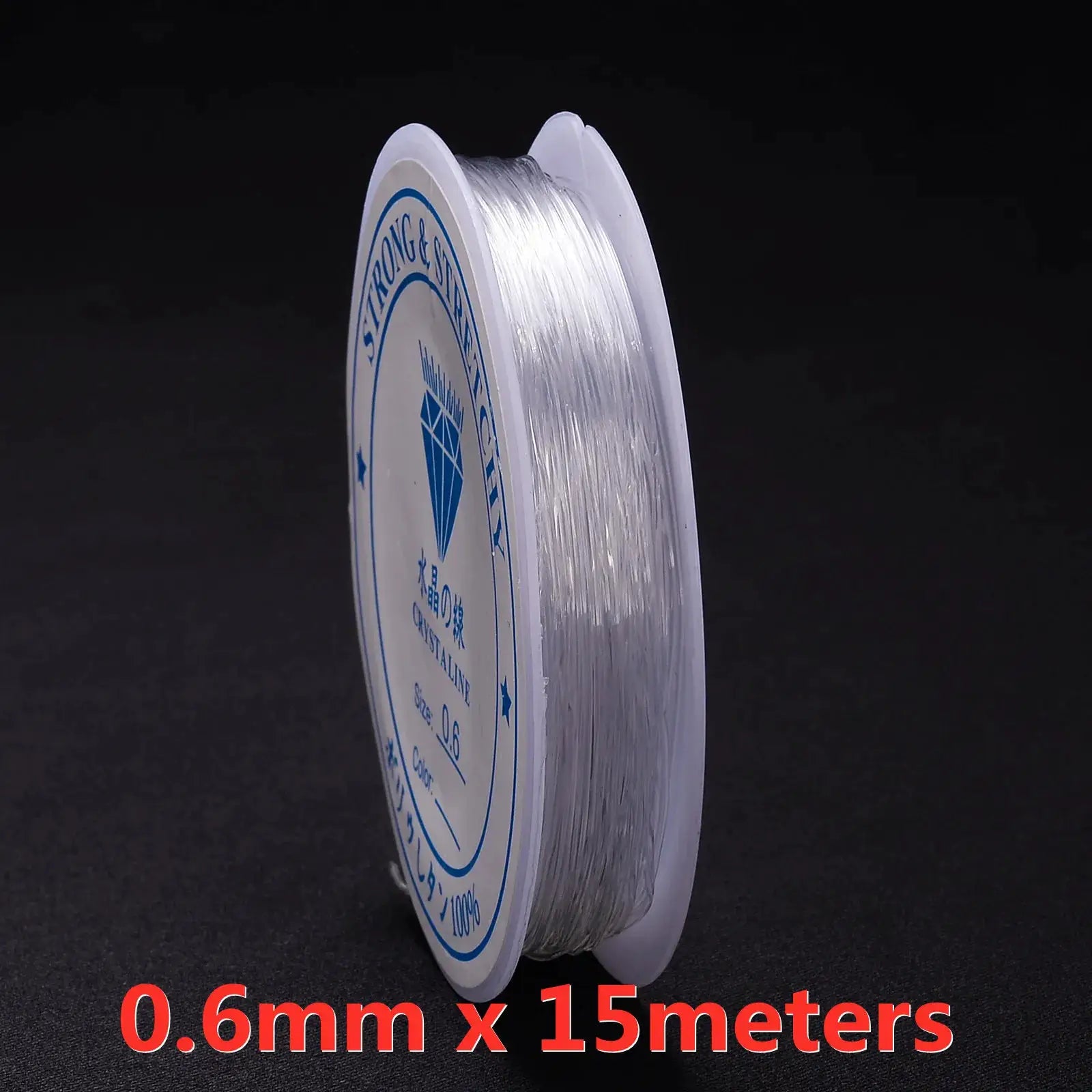 iYOE Elastic Thread 0.5 to 1.5mm for Jewelry Making Cord String DIY Bracelets Necklaces